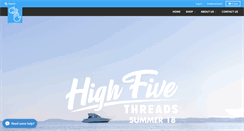 Desktop Screenshot of highfivethreads.com